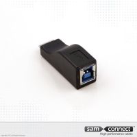 USB B naar Micro USB 3.0 koppelstuk, f/m