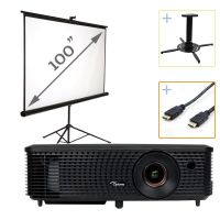Professional Package Deal Tripod screen 100"