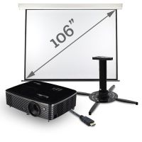 Full-HD Cinema Package Deal Manual screen 106"